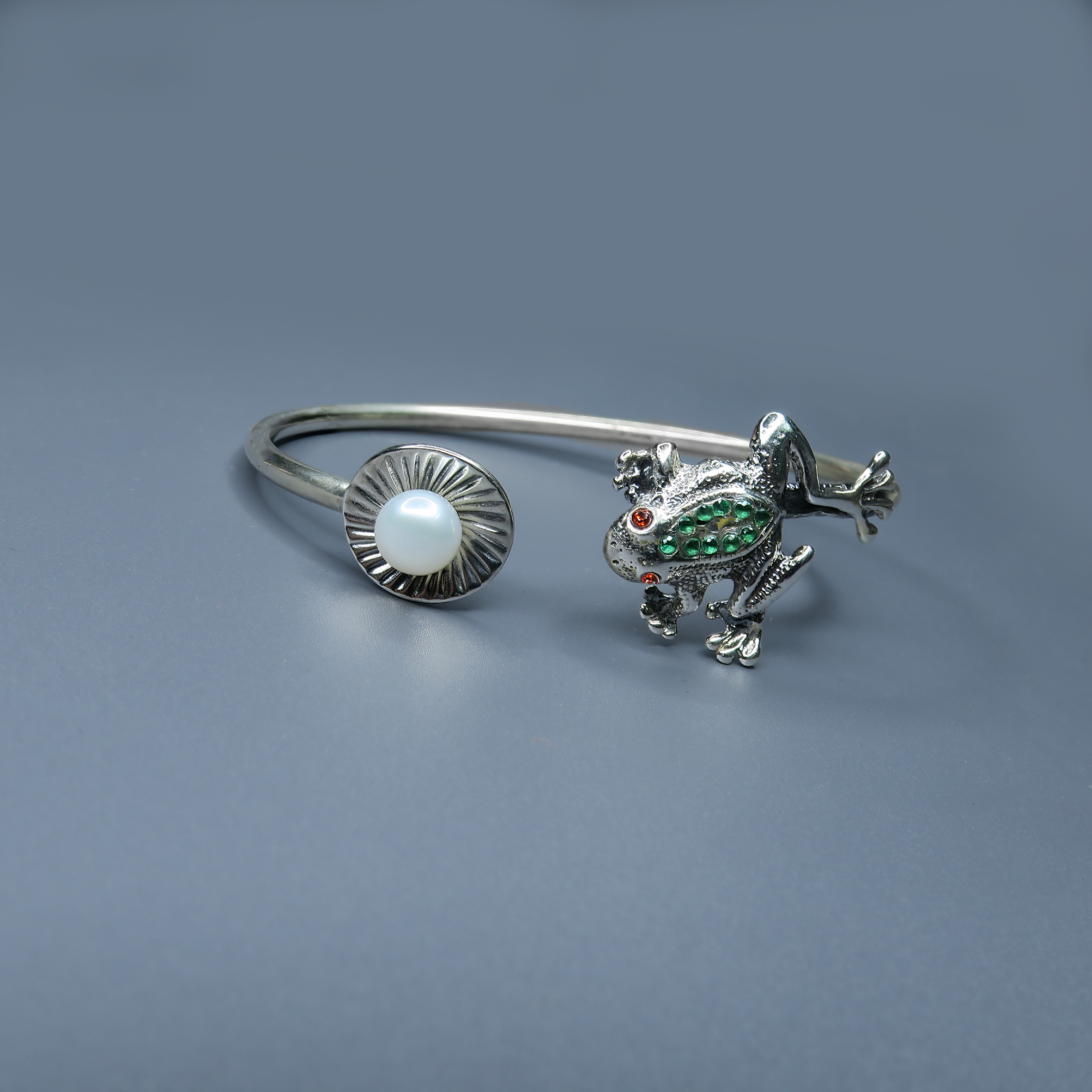 Pearl Silver Bracelet