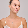 Large pendant necklace with pearl