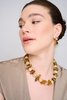Amber and citrine necklace