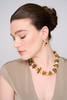 Amber and citrine necklace