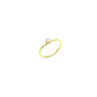 Gold-filled ring with pearl