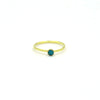 Turquoise gold-filled ring