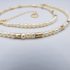Delicate pearl necklace