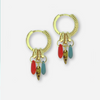 Gina Hoop Earrings with 6 Pendants